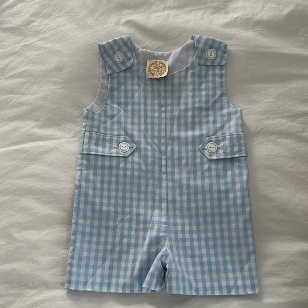 The Beaufort Bonnet Company Blue and White Gingham Jack Keene JonJon